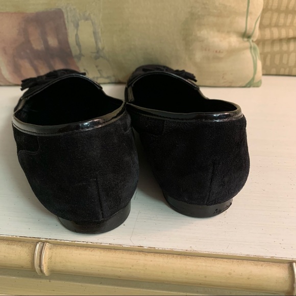 ENZO ANGIOLINI tassel black suede shoes - Picture 7 of 10